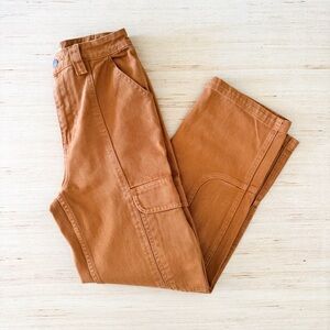 Billabong Rust Orange Cargo Pants Size 25